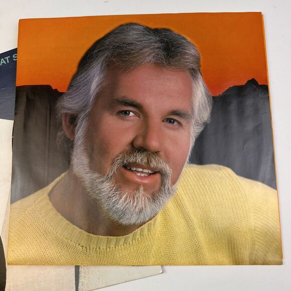 Kenny Rogers Eyes That See In The Dark Country Artist 1983 Music Vinyl Record - Picture 2 of 8